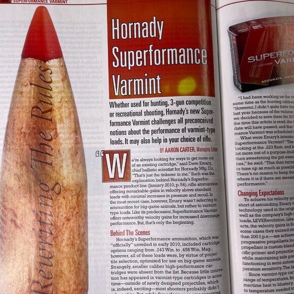 American Rifleman NRA Magazine January 2011 Vol 159 No 1 u National Rifle Associ - Picture 12 of 13